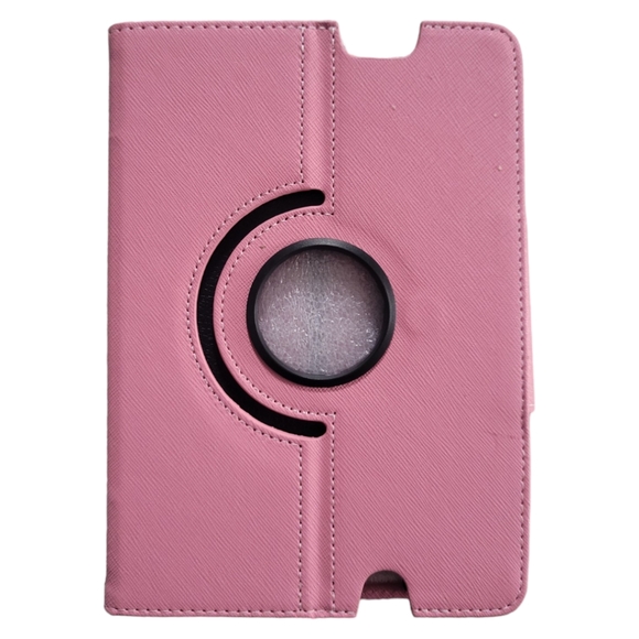 ULAK IPad 7.9" 360° Swivel Case Shockproof Vinyl Tablet Cover Case Germany Pink - Picture 1 of 7